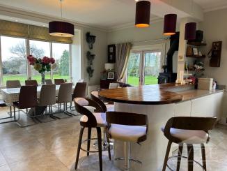 Kitchen and dining area