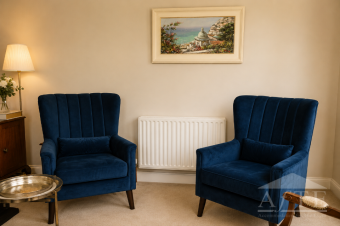 small sitting room