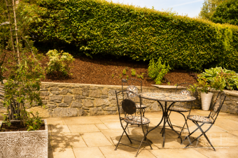 outside seating