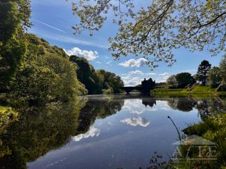 Idyllic riverside location