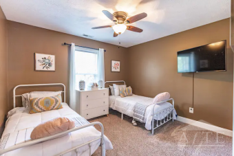 Bedrooms are set up for a comfortable stay!