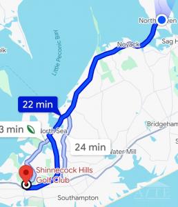 No highway traffic to event