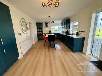 Large open plan kitchen