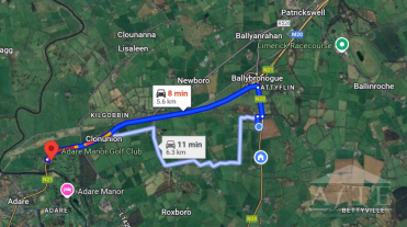 Ryder Cup 2027 Accommodation - Patrickswell, Co. Limerick