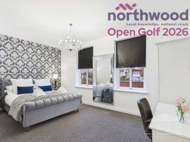 The Open 2026 Accommodation - Southport 3.1 miles away from Royal Birkdale